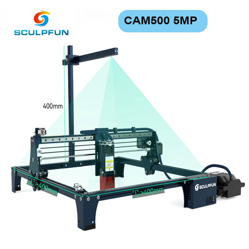 Industrial Laser Engraver - Kamera SCULPFUN CAM500 Lightburn untuk Posisi