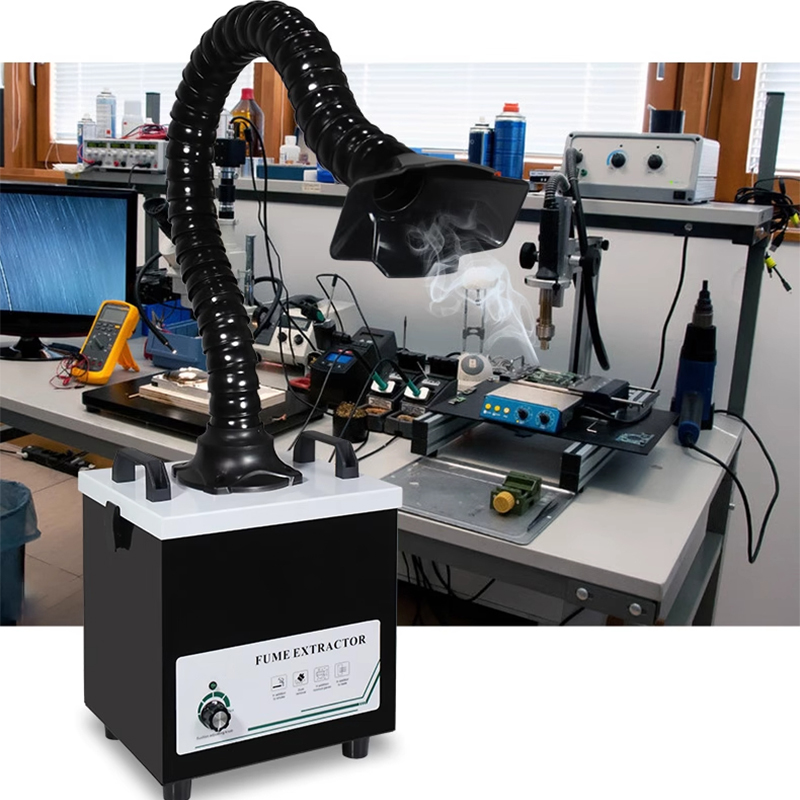 Laser Marking Machine - Stasiun Perawatan Pembersih Asap Solder, Mesin