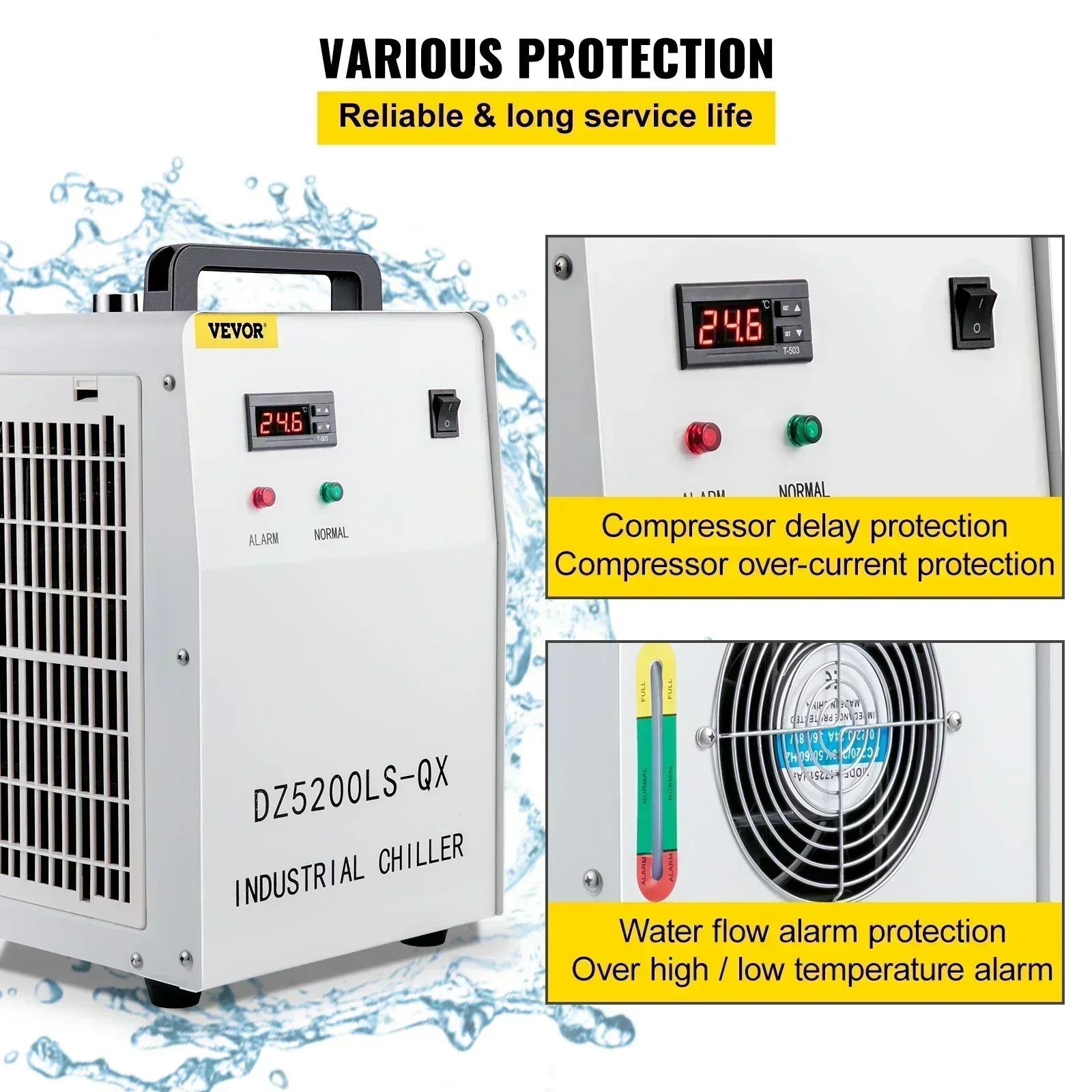Pendingin Air Industri SIHAO C - Laser Industrial Chiller ulasan dan harga