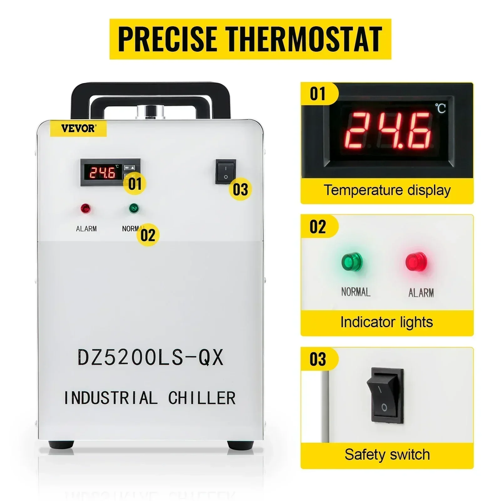 Pendingin Air Industri SIHAO C - Laser Industrial Chiller ulasan dan harga