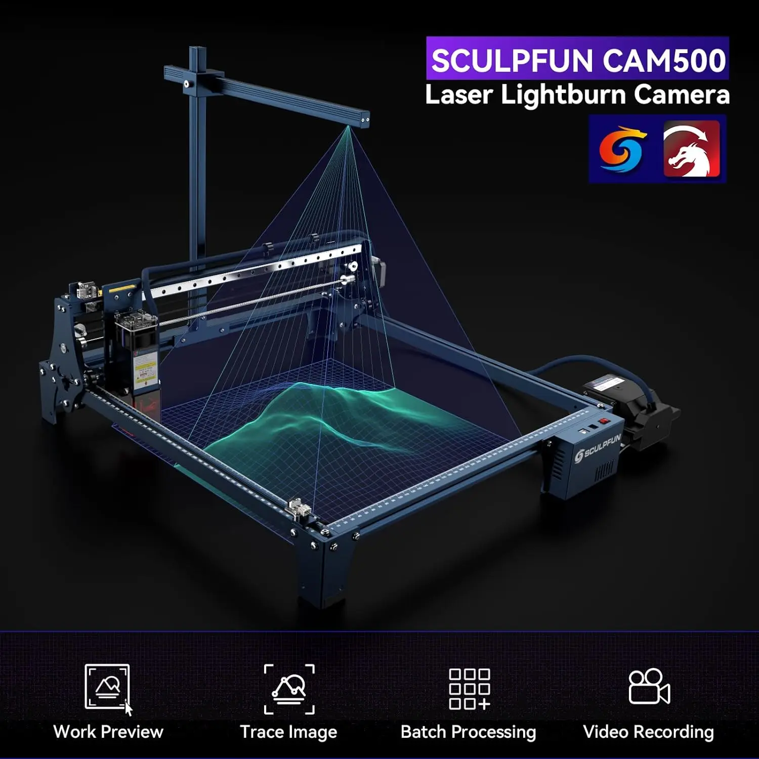 Kamera SCULPFUN CAM500 Lightbu - Industrial Laser Engraver ulasan dan harga